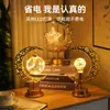 Lámpara de Luna de Hierro Forjado LED Transfronteriza, Lámpara de Estrella, Lámpara de Bola Redonda, Lámpara de Estrella y Luna, Lámpara Festiva, Lámpara Adorno Portavelas para Decoración de Habitación