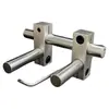 Acessórios para Prateleira de Eixo Óptico DIY Suporte de Exibição Personalizado Grampo de Fixação de Metal Base de Suporte de Eixo Óptico / Conector Cruzado