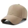 Sombrero de Sol de Algodón Puro de Ala Ancha y Ala Dura Que Hace que la Cara Parezca Más Pequeña, Unisex, Exportación Transfronteriza, Color Sólido, Protección Solar, Versátil, Gorra de Béisbol Lisa, Personalizable