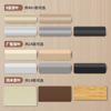 Amostra Capa Dura Colorida Completa Veludo Chenille Algodão e Linho Materiais Diferentes Cores Cortinas Persianas de Madeira Cortina Colmeia Cartão de Cores