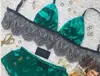 Conjunto de bragas de encaje de tentación de tres puntos de lencería sexy de Amazon de comercio exterior europeo y americano