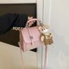 Bolso Estilo Universitario para Mujer 2025 Nueva Moda Casual Simple Fresco Nicho Bolso Bandolera Cartera Cambridge Bolso Cuadrado Pequeño