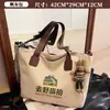 Bolsa Tote Diagonal de Gran Capacidad Personalizada para Bolso de Mensajero Bolsa de Lona, Bolsa de Regalo Personalizada para Evento de Reunión Anual de Empresa