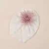 Chapéu Floral Estilo Indiano para Bebê Menina, Touca de Dormir para Recém-Nascido, Turbante de Princesa Fino de Verão