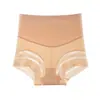 Pantaletas moldeadoras de cintura alta exclusivas transfronterizas para mujer, transpirables, invisibles, cómodas, malla transparente, control de abdomen, bragas para mujer al por mayor