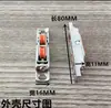 Aço Plástico H80 Roldana para Porta e Janela Roda de Cobre para Janela Liga de Alumínio de Ponte Quebrada Tipo 88 Porta Deslizante de Vidro Móvel Roda Dupla Ajustável