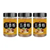 Condimento en Polvo de Cinco Especias Ji Jiang Condimento Comercial Trece Especias BBQ Especias Molidas Frescas Anís Estrellado Potenciador de Sabor a Canela Botella con Atomizador