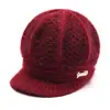 Sombrero de Otoño e Invierno para Mujeres de Mediana Edad y Mayores, Gorro de Lana Tejido para Abuela, Señora Mayor, Protección contra el Frío, Calidez, Más Terciopelo, Grueso, Gorro de Lana para Mamá