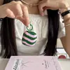 Estilo Coreano Cores Contrastantes Listras Onduladas Capa Protetora para Fone de Ouvido Airpods4 Terceira Geração Pro 2ª Geração Capa Macia Totalmente Envolvente Transfronteiriça