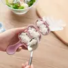 Molde de Bolinho de Arroz Shake-And-Shake para Uso Doméstico, Comida Complementar Infantil, Molde de Formato para Fazer Bolinho de Arroz Agitando, Ferramenta de Alimentação para Bebês
