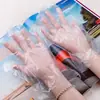 Guantes Desechables Engrosados para Catering y Manipulación de Alimentos, Guantes de Plástico Pe Transparente Engrosado para Comer Langosta, Fabricante