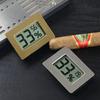 Termómetro e Higrómetro Digital Especial para Humidor Rectangular, Accesorios para Humidor de Piano, Empotrable para Uso Doméstico, Interruptor Cf
