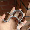 Abrazadera de tubo extra gruesa de 3 mm para fijar tuberías PPR, clip en forma de U para tubería redonda, dispositivo de fijación para montaje en pared, 30 mm de ancho
