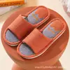 Pantuflas de Oso Estilo Coreano, Suaves para Interiores, Ligeras y Transpirables, Zapatos para el Hogar, Adecuados para Todas las Estaciones, Lino, para Parejas, Hombres y Mujeres, para Uso en Casa, Recibir Invitados y Viajes