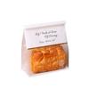 Bolsa de papel kraft autosellable para pan tostado inglés ligero de lujo, 450 g, para rebanar bagels, galletas y hornear.