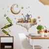 Comercio exterior Luna estrellas fruta dormitorio sala de estar porche armario dormitorio decoración del hogar pegatinas de pared autoadhesivas al por mayor