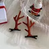 Bebé Navideño Corea del Sur Accesorios para el Cabello Reno Navideño Pinza para el Cabello de Niña Linda Pinza Navideña Adorno para la Cabeza Niños Cuernos de Reno