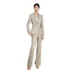 Ai Shangchen Ropa de Trabajo Profesional para Mujeres Viajeras Traje de Temperamento Traje Falda Vestido de Fiesta Estilo Diosa de Gama Alta