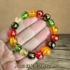 Pulsera de Ágata Roja Natural para Hombre al por Mayor, Pulsera de Piedra Negra con Cuentas de Buda de Seis Caracteres Grabadas para Mujer, Joyería de Mano Retro Estilo Étnico al por Mayor
