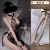 Sexy Estilo Antiguo Retro Perspectiva Encaje Clásico Cheongsam Lencería Sexy Qipao Sexy Transparente Uniforme Erótico 1025