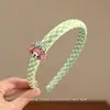 Diadema para Niñas, Fijador de Cabello Infantil, Diadema para Niña Pequeña, Pinza para el Cabello para Niñas con Dientes, Pasador, Goma para el Cabello, Estilo Coreano de Alta Gama