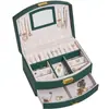 Nueva Caja de Joyería con Cerradura de Múltiples Capas Caja de Joyería de Princesa Caja de Almacenamiento Tipo Cajón Antioxidación Venta al por Mayor