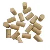 Tapones de Madera en Stock. Tapones de Madera Natural Son Adecuados para Varias Botellas de Vino, Botellas de Vidrio y Botellas de Vino de Hielo. No desprenderán partículas al abrirse