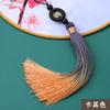 16CM cuentas de la suerte borla degradada borla colgante de vestuario antiguo Hanfu placket de presión cheongsam colgante de guqin oreja colgante al por mayor