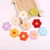 Bufanda Transfronteriza Sombrero Decoración Accesorios Accesorios de Ropa 3cm Algodón Tejido Agujero Flor Bordado Parche de Tela