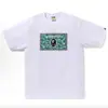 Marca Trendy Japonesa Ape Man Shark Skzoo Colaboración Camiseta Unisex de Manga Corta de Corte Holgado Disponible para Venta Transfronteriza a Largo Plazo