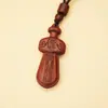Madeira Fulminada Material Antigo Jade Roxo Pequena Espada Pingente de Edito Imperial Madeira de Jujuba Fulminada Acessórios de Suprimentos Taoístas Fábrica de Origem