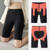 Liquidación S496 Karité 5D Moldeadores de Suspensión Pantalones de Cintura Alta Sin Marcas Seguridad Abdominal Leggings Adelgazantes Moldeadores de Cuerpo para Mujer
