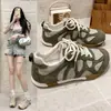 Zapatillas de Entrenamiento Retro Alemanas de Moda para Mujer, Zapatos Deportivos para Exteriores, Zapatillas de Running con Cordones de Punta Redonda Primavera/Verano 2026