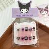 Calcomanías de uñas tridimensionales de dibujos animados para niños parche de uñas para niña pequeña armadura para bebé desmontable impermeable venta al por mayor de uñas