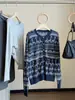Cárdigan de Punto Jacquard con Elefantes Vintage para Mujer, Nuevo Estilo Otoño, Corte Holgado, Adelgazante, Elegante, Rejuvenecedor, Suéter de Cuello Redondo