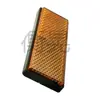 Reflector Plástico reflector Paneles decorativos izquierdo y derecho Motocicleta Qiaoge lateral Bicicleta eléctrica Bicicleta asistida