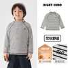 Ropa interior base para niños de Europa del Este, ropa cálida de invierno, nueva ropa para niños, top de invierno para bebé, camiseta de manga larga, estilo moderno