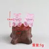 Accesorios de resina DIY calientes transfronterizos estuche de papelería de oso transparente material para funda de teléfono relleno de slime