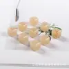 Yige Jewelry Cubos de Cristal Natural Amatista Cristal de Fresa Cubo Accesorios para Joyería DIY Cuentas al por Mayor