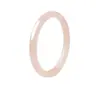 Atacado do Fabricante Pulseira de Jade Afegão Natural Pulseira de Jade Redonda Raiz de Lótus Rosa Rosa Delicado Gelo Transparente Moda Presente de Feriado