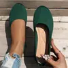 Sapatos femininos confortáveis e versáteis de comércio exterior transfronteiriço, novo modelo primavera/verão 2026, venda direta do fabricante, sapatos femininos de corte baixo