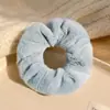 Círculo de cabelo de pelúcia grande círculo intestinal fada outono e inverno novidades corda de cabeça doce feminina simples all-match feminino cocar corda de cabelo
