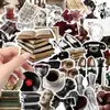 50 PIEZAS Pegatinas de Graffiti Estilo Academia Oscura para Decorar Teléfono Papelería Agenda Cuaderno Temporada de Regreso a Clases Pegatinas Impermeables