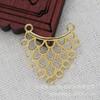 Accesorios de Joyería de Cobre Conservador de Color Fénix Hecho a Mano DIY Colgante Colgante Chapado 24*25mm Horquilla Corona para el Cabello Estilo Antiguo B2605