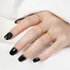 Nuevo anillo de diamante de corte múltiple estilo coreano, ins, exquisito, anillo de titanio, moda, alta gama, todo a juego, para dedo índice