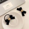Vintage Terciopelo Amor Lazo Cuerda para el Cabello Temperamento Diadema Horquilla Dulce Clip para Flequillo Clip Lateral Accesorios para el Cabello Japoneses y Coreanos Mujer