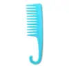 Peine de Dientes Anchos Peine Masajeador con Gancho Peine para Cabello Rizado Cabello Largo Fácil de Peinar Peine Grande para el Hogar No se Rompe Fácilmente Cabello Liso para Hombres y Mujeres