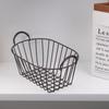 Ins Ferro Art Basket Nordic Minimalist Sticker Basket Storage Basket Shooting Props ins Photo Background Posing Props