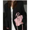Bolso de Mano Pequeño Victoria de Venta Caliente Transfronteriza, Bolso Boston de Cuero de Vaca Moda Retro, Bolso Cruzado Versátil para el Día a Día