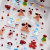 En Stock Calcomanías para Uñas con Relieve 3D Papelería Japonesa Popular Calcomanías para Uñas Infantiles Venta al por Mayor de Fábrica Calcomanías de Muñeco de Nieve y Perro